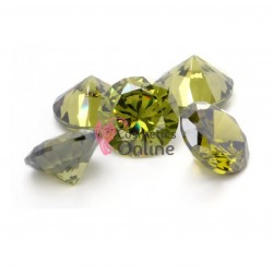 Diamante din Zirconiu pentru decor unghii DZR021 Verde de Maslin de 3mm